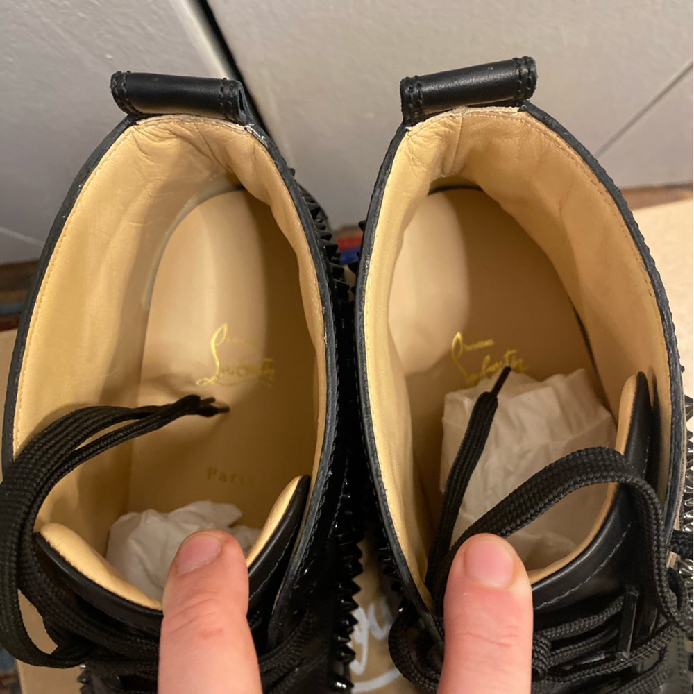 Christian Louboutin Louis Spikes Sneakers - Picture 10 of 11